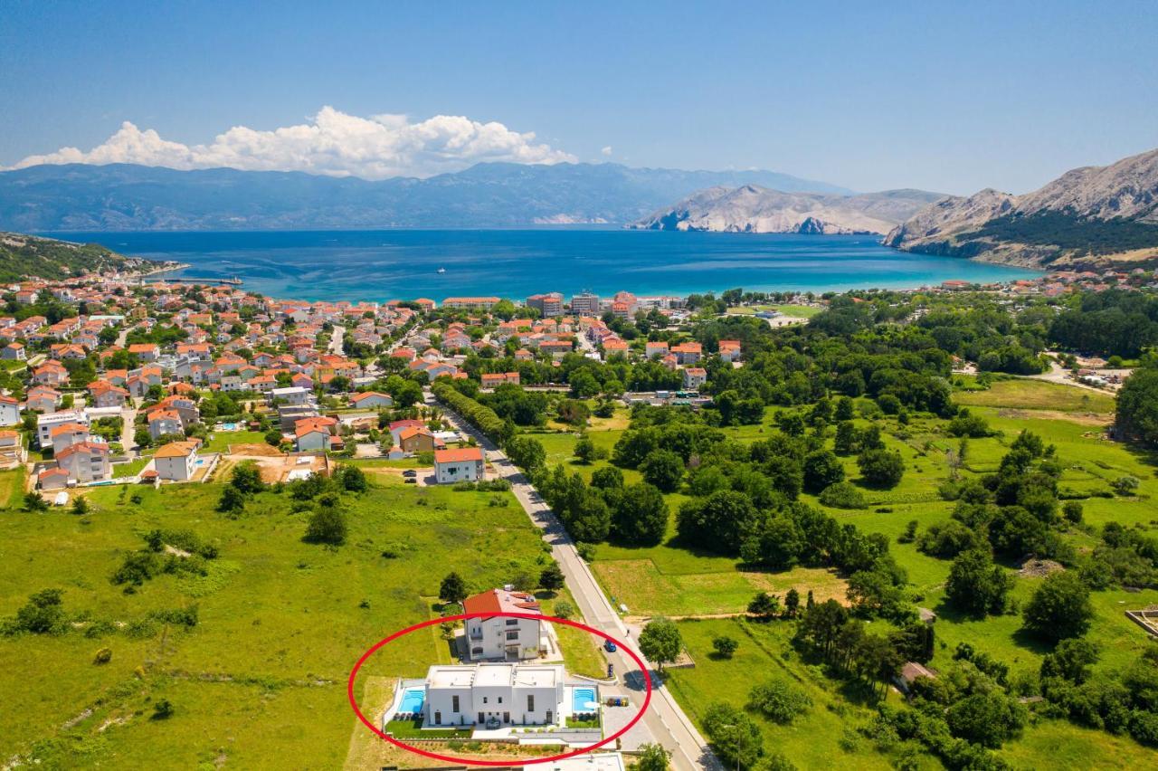 Villa Supernus Baška Esterno foto